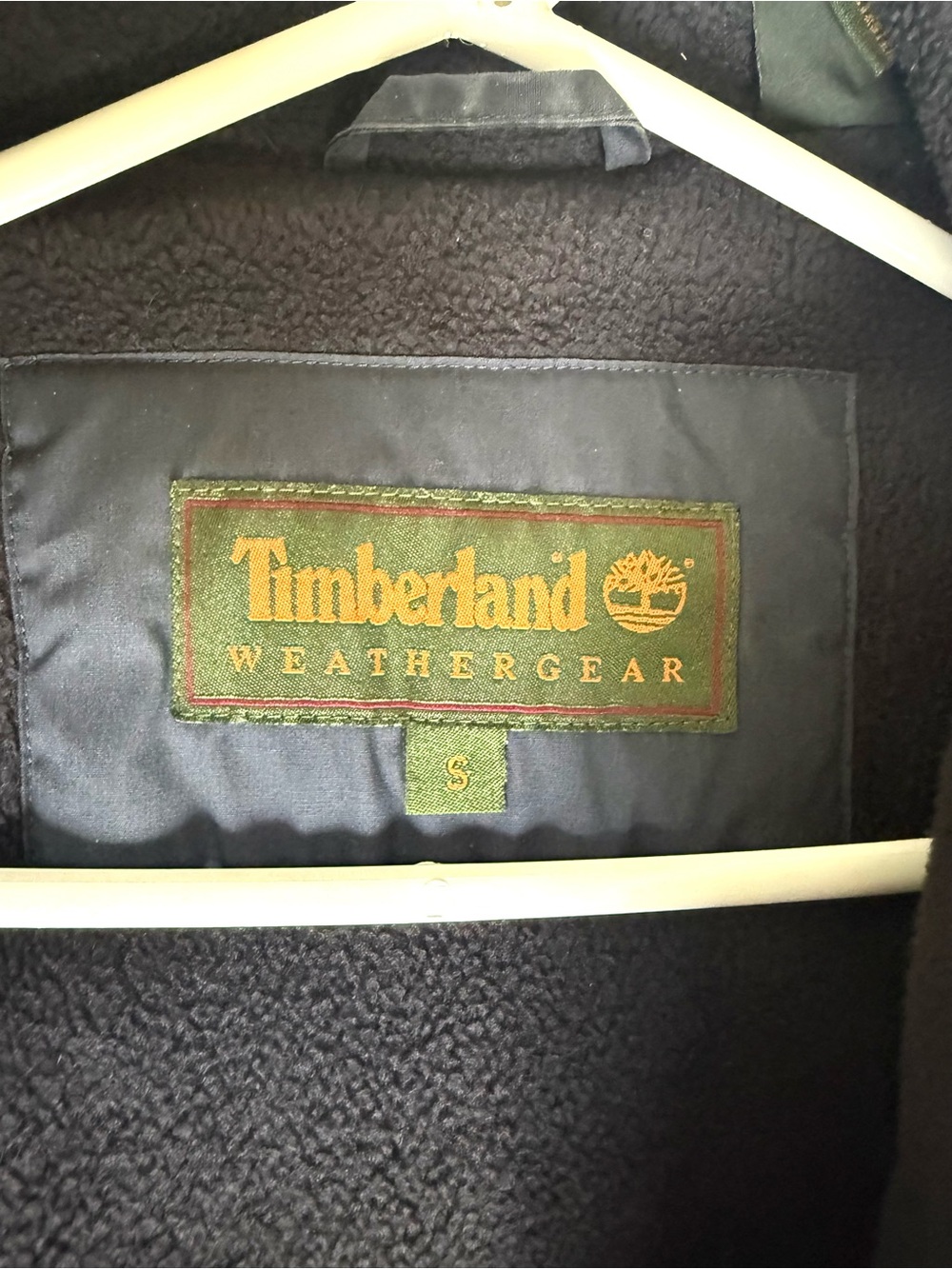 Timberland Men’s Charcoal Fleece-Lined Jacket Size S - Picture 3 of 10
